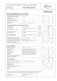 FS15R12VT3BOMA1 Datasheet Page 2