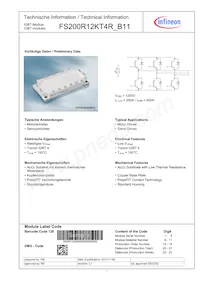 FS200R12KT4RB11BOSA1 Datasheet Copertura