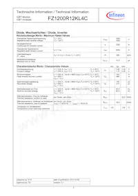 FZ1200R12KL4CNOSA1 Datasheet Pagina 2