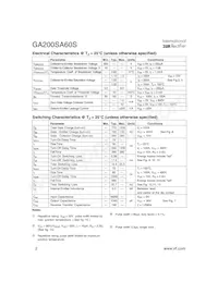 GA200SA60S數據表 頁面 2