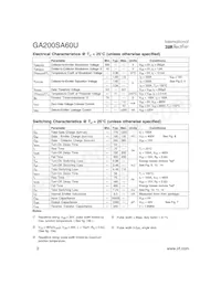 GA200SA60U Datasheet Pagina 2