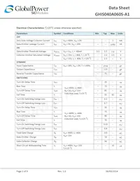 GHIS040A060S-A1 Datasheet Page 2