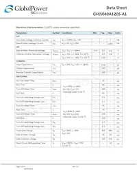 GHIS040A120S-A1 Datasheet Page 2