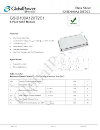 GSID100A120T2C1 Datasheet Cover