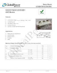GSID150A120S3B1 Datasheet Cover