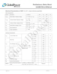 GSID150A120S6A4 Datasheet Page 2