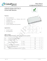 GSID150A120T2C1 Datasheet Cover