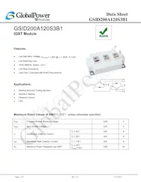 GSID200A120S3B1 Datenblatt Cover