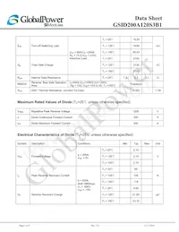 GSID200A120S3B1 Datasheet Page 3