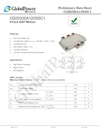GSID300A120S5C1 Datasheet Cover