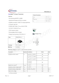 IPB022N04LGATMA1 Datasheet Cover