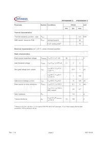 IPB050N06NGATMA1 Datasheet Page 2
