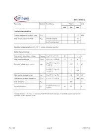 IPD144N06NGBTMA1 Datasheet Pagina 2