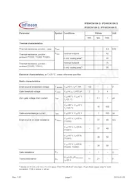 IPI50CN10NGHKSA1 Datasheet Page 2