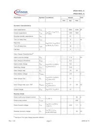 IPS031N03L G Datasheet Page 3