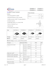 IPU050N03L G Datasheet Copertura