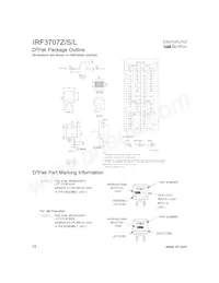 IRF3707ZSTRLP Datasheet Page 10