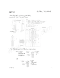 IRFR3910CPBF Datasheet Page 9