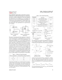 IRLR8503TRLPBF Datenblatt Seite 3