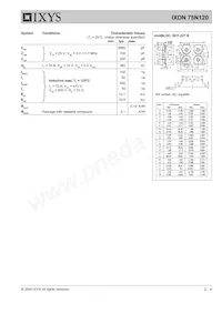 IXDN75N120 Datasheet Page 2