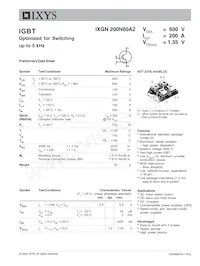 IXGN200N60A2 Datasheet Cover