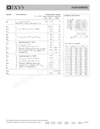 IXGN50N60B Datasheet Page 2
