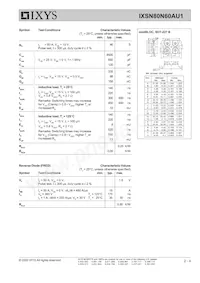 IXSN80N60AU1 Datasheet Page 2
