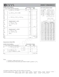 IXXN110N65B4H1 Datasheet Page 2