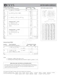 IXYN100N120B3H1 Datasheet Page 2