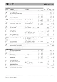 MDI100-12A3 Datasheet Page 3