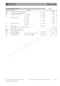MDI75-12A3 Datasheet Pagina 2
