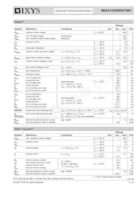 MIAA10WB600TMH Datasheet Page 3