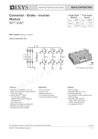 MIAA10WF600TMH Datenblatt Cover