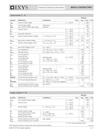 MIAA15WD600TMH Datasheet Page 2