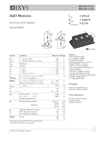 MID550-12A4 Datasheet Copertura