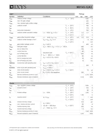 MII145-12A3 Datasheet Page 2