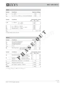 MIO1200-33E10 Datasheet Pagina 2