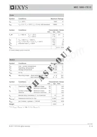 MIO1800-17E10 Datasheet Page 2