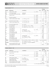 MITB10WB1200TMH Datasheet Page 2