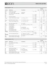 MIXA10W1200TMH數據表 頁面 2