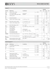 MIXA10WB1200TMH Datasheet Page 3