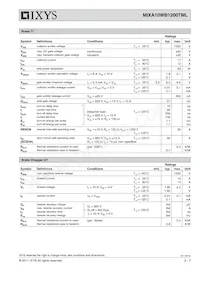 MIXA10WB1200TML Datasheet Page 3