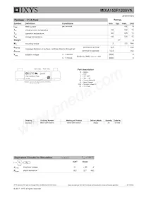 MIXA150R1200VA Datasheet Page 3