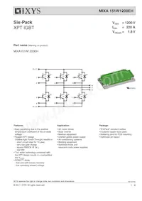 MIXA151W1200EH數據表 封面