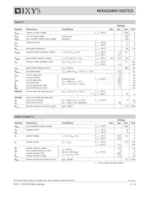 MIXA20WB1200TED Datasheet Pagina 3