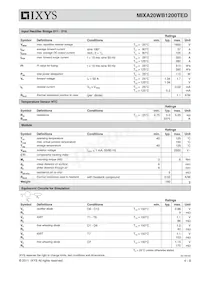 MIXA20WB1200TED Datasheet Page 4