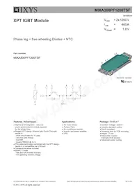 MIXA300PF1200TSF Datasheet Cover