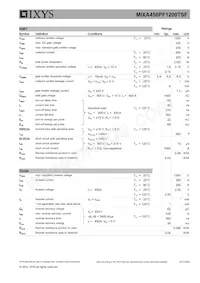 MIXA450PF1200TSF Datasheet Page 2