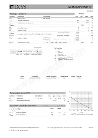 MIXA600PF650TSF Datasheet Page 3