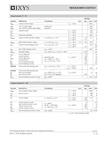 MIXA60WB1200TEH Datasheet Page 2